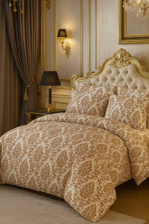 Lenjerii De Pat 100% Bumbac - Lenjerie De Pat Dublu Premium, Bumbac 100%, 4 piese