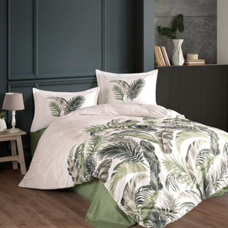 Lenjerii De Pat - Lenjerie De Pat Luxury Hena  Clasy (bumbac ranforce 100%)