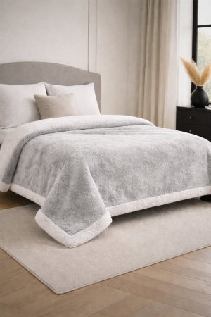 Paturi - Patura Blanket Cu Blanita Cocolino Moale si Calduroasa- 200x220 Cm