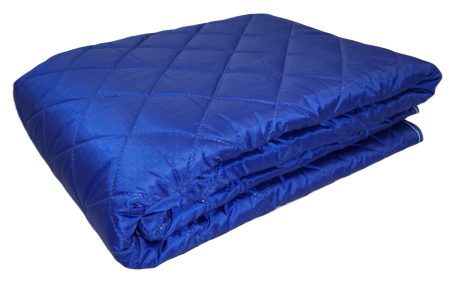 Patura cocolino picnic impermeabila 3 straturi, PolarTech Somnart, 150x200, albastru + gri inchis [2]