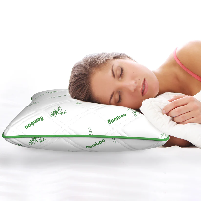 Perna antialergica Matlasata Bamboo 50x70 [4]