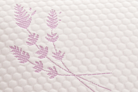 Pernă Memory Foam Tricot Lavender 40x70 cm – cu ulei de lavandă pentru somn odihnitor [2]