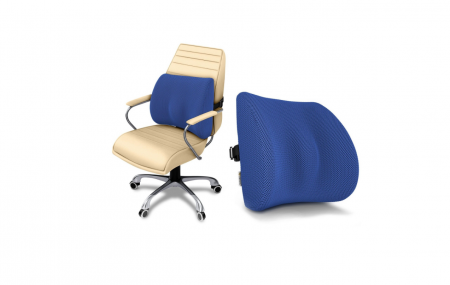 Perna ortopedica anatomica pentru sprijin lombar din spumă memorie cu gel răcoritor [1]