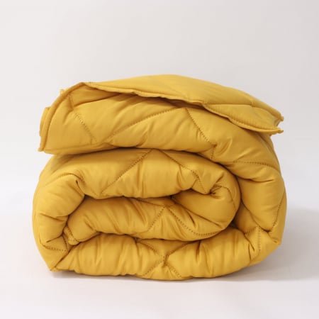 Pilote - Pilotă de iarnă calduroasa Elinor Muștar 150x210 cm- Hipoalergenica