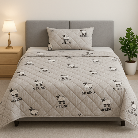 Pilota Calduroasa Din Lana Merino -150x210 Cm Hipoalergenica [1]