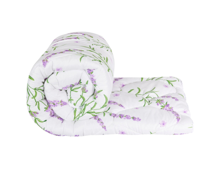 Pilote - Pilota matlasata Lavanda Confort 140x200 cm, 500 g, microfibra, iarna, foarte groasa