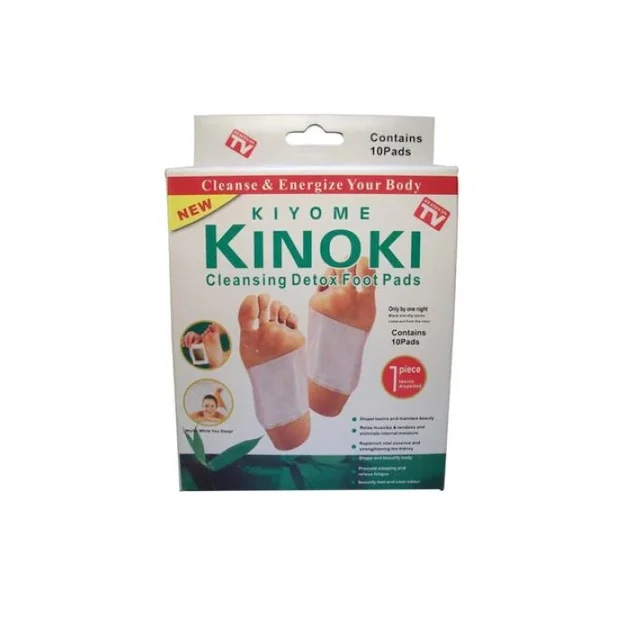 Oferta Speciala - Set 10 plasturi detoxifianți pentru talpi KINOKI cu acid de bambus