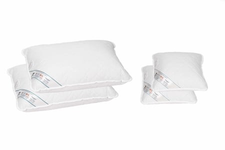 Perne - Set 2 perne 50x70 cm si 2 perne 40x40 cm HypoallergenicMed Somnart, microfibra matlasata