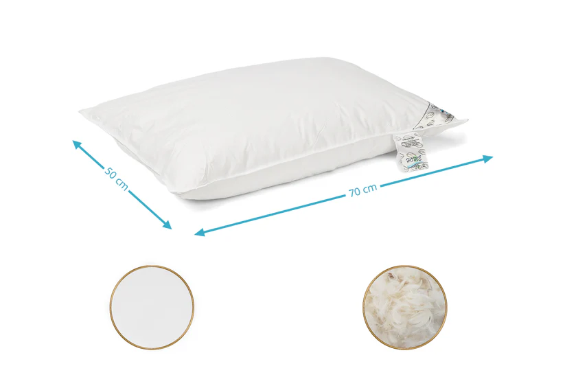 Set 2 perne puf și pană de rață 50x70 Cm [1]