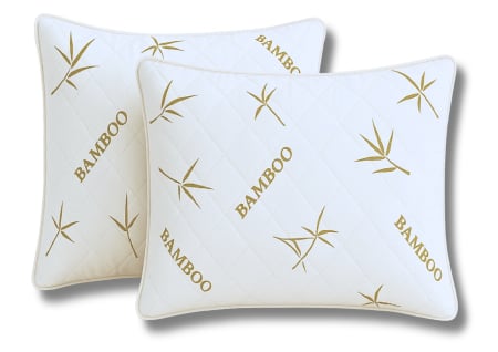 Perne - Set 2 Perne matlasate Bamboo Confort 70x70 cm