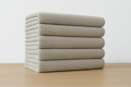 Prosoape de baie - Set 5 prosoape Baie Bumbac 100%, 50x100 Cm – Moi și Absorbante