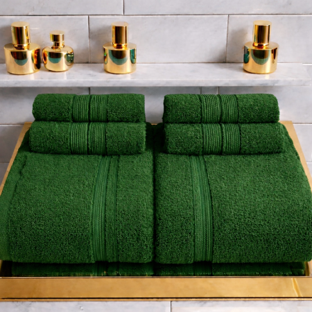 Prosoape de baie - Set 6 Prosoape Bumbac 100% Cu Putere Mare De Absorbtie