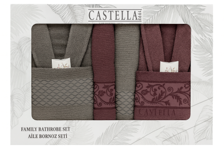 Set Cadou Luxury  2 Halate + 4 Prosoape - Set Cadou De Lux– 2 Halate + 4 Prosoape Asortate