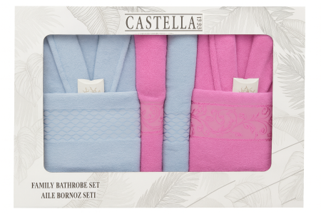 Set Cadou Luxury  2 Halate + 4 Prosoape - Set Cadou De Lux– 2 Halate + 4 Prosoape Asortate