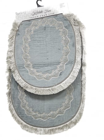 Articole Baie - Set Covorase Baie 2 Piese Premium- Antiderapante 60x100cm
