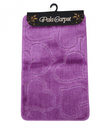 Articole Baie - Set covorașe de baie 3 piese antiderapante Mov 50x80 cm