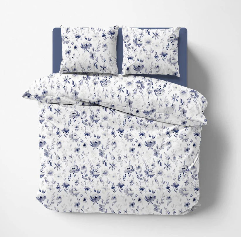 Lenjerii De Pat - Set Lenjerie de Pat 100% Bumbac – 220×240 cm (4 Piese) – Confort Premium