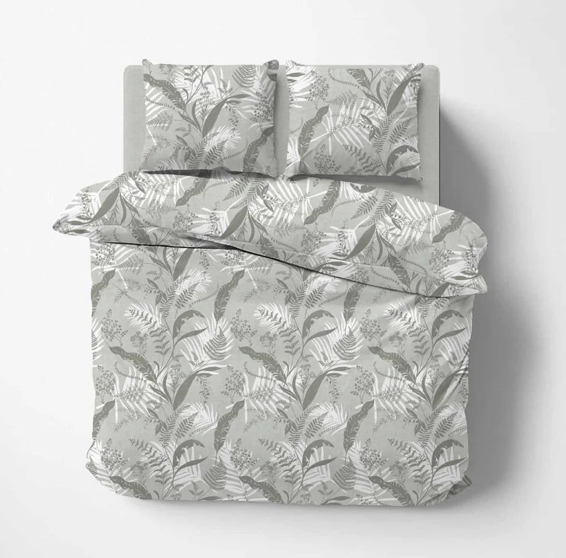 Lenjerii De Pat - Set Lenjerie de Pat 100% Bumbac – 220×240 cm (4 Piese) – Confort Premium