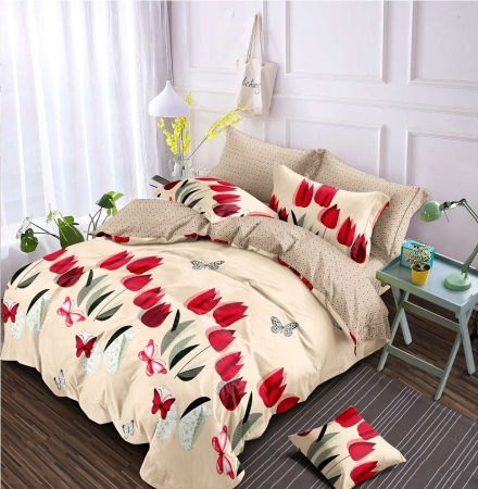 Lenjerii De Pat 6 Piese - Set Lenjerie de Pat LUX