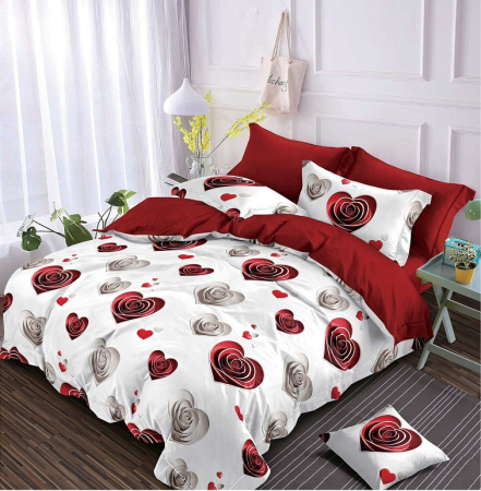 Lenjerii De Pat 6 Piese - Set Lenjerie de Pat LUX