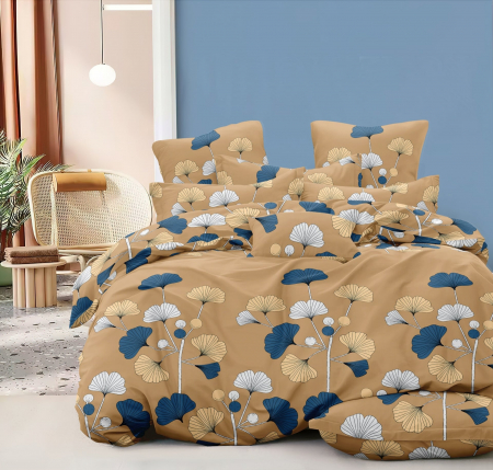 Lenjerii De Pat Dublu Din Microsatin - Set lenjerie pat dublu lux din microsatin Valeo