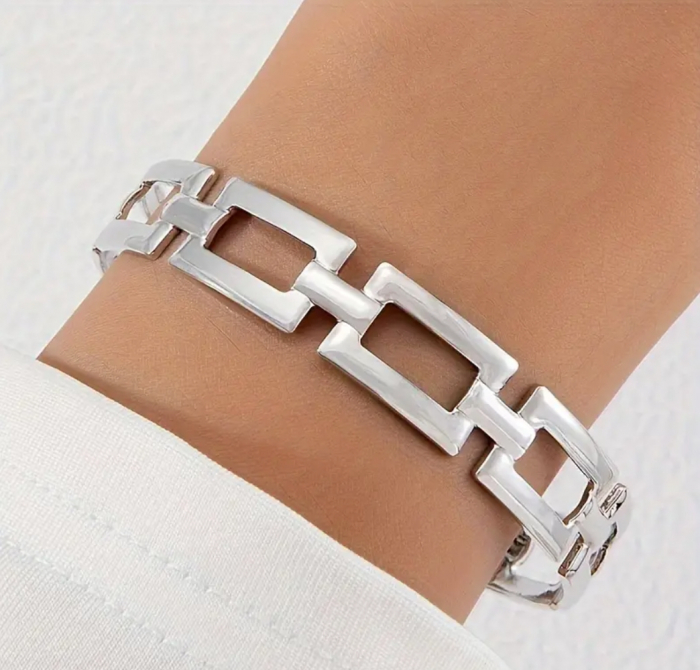 Bratara Emory auriu, argintiu [5]