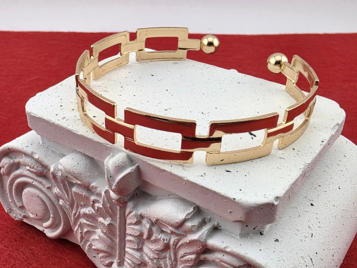 Bratara Emory auriu, argintiu [3]