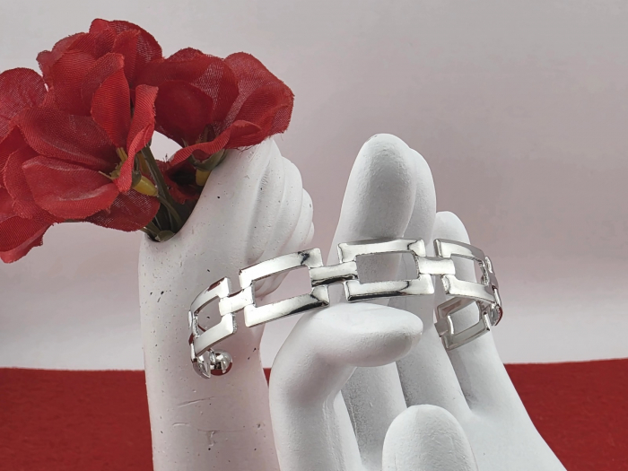 Bratara Emory auriu, argintiu [2]