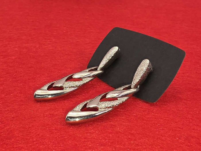 Cercei Alexia argintii unicat [5]