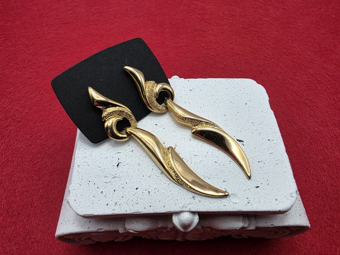 Cercei Amalia aurii unicat [3]