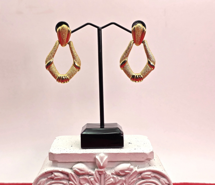 Cercei Brandusa aurii unicat [3]