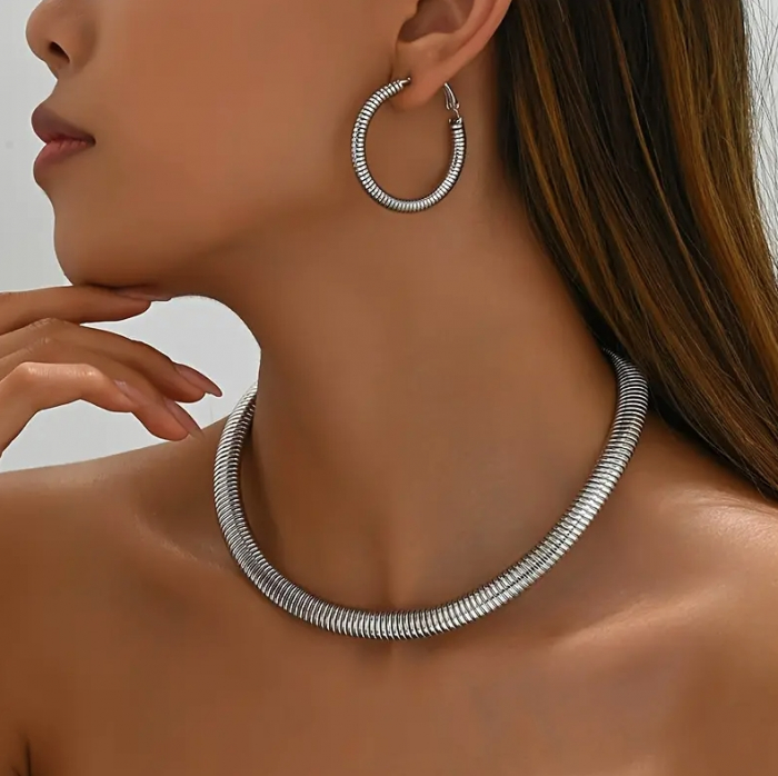 Cercei Ilinca argintii [2]