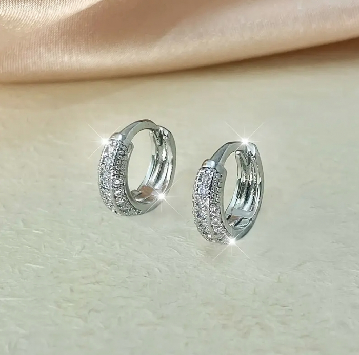 Cercei Ines argintii [2]