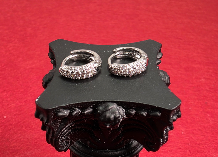 Cercei Ines argintii [4]