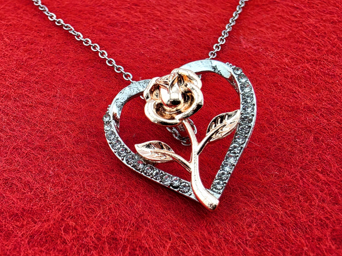 Colier Draga argintiu [3]