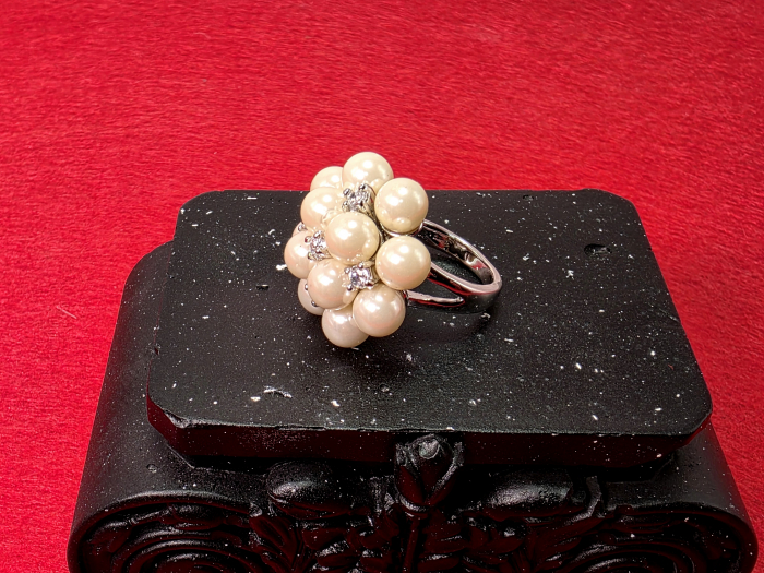 Inel Cassandra argintiu [5]