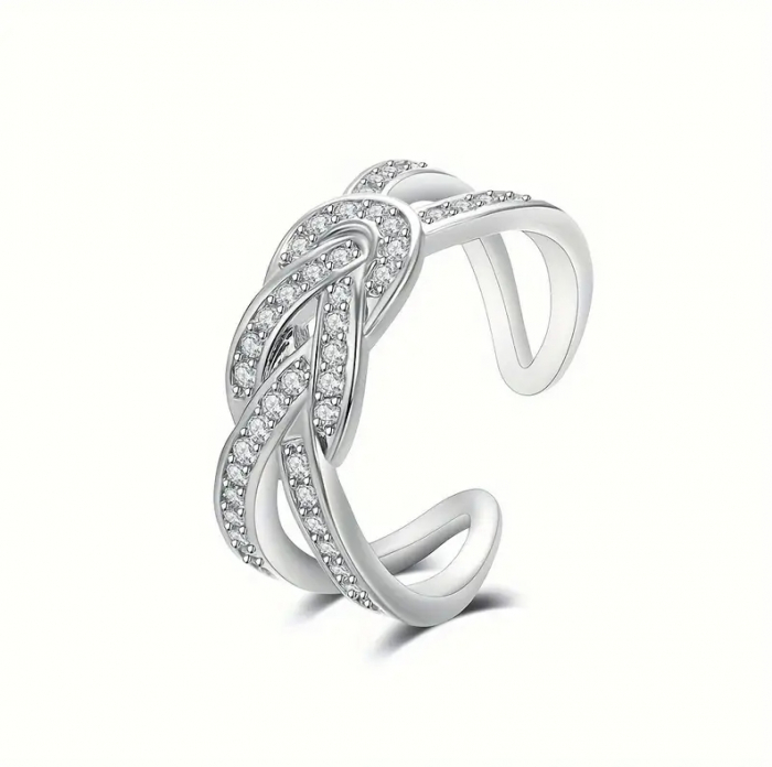 Inel Claudia argintiu [2]