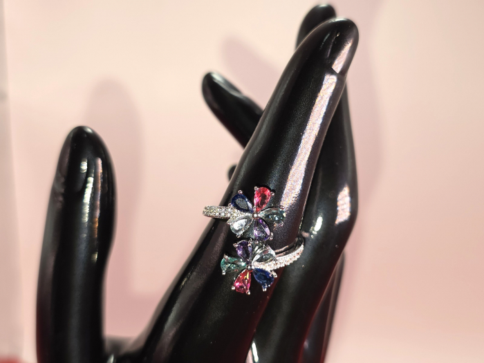 Inel Emilia argintiu [3]