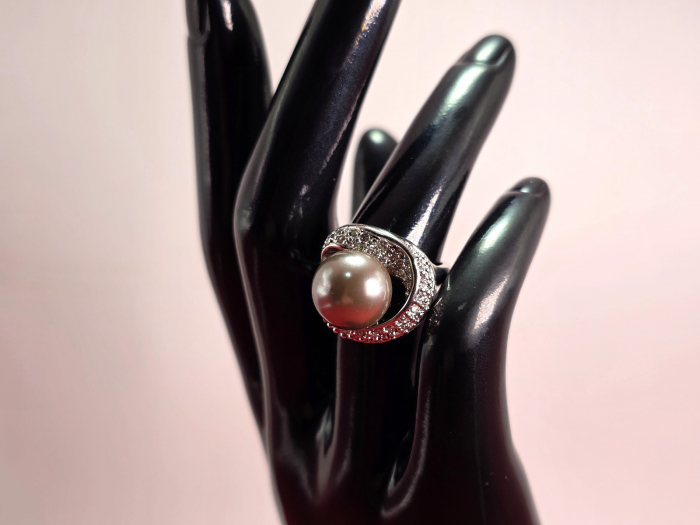 Inel Flora argintiu [2]