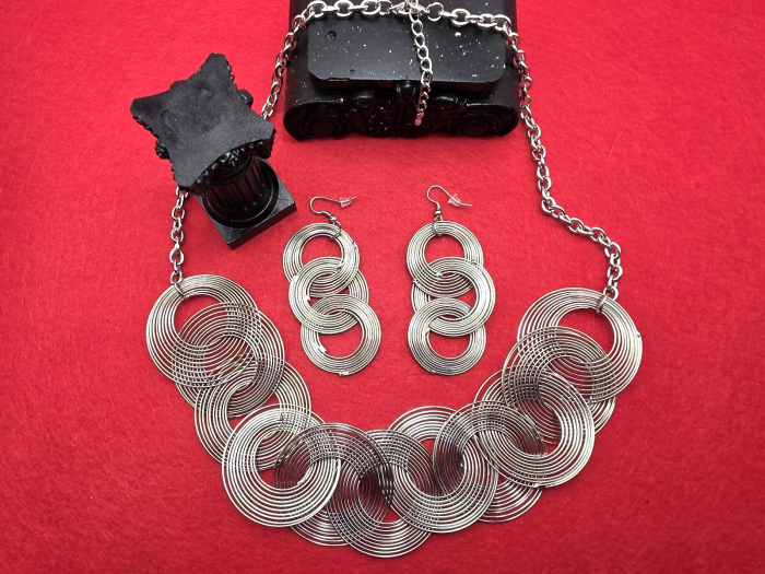 Set Ariana argintiu [1]