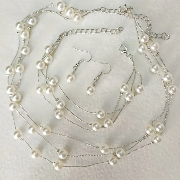 Set Cristina argintiu [4]