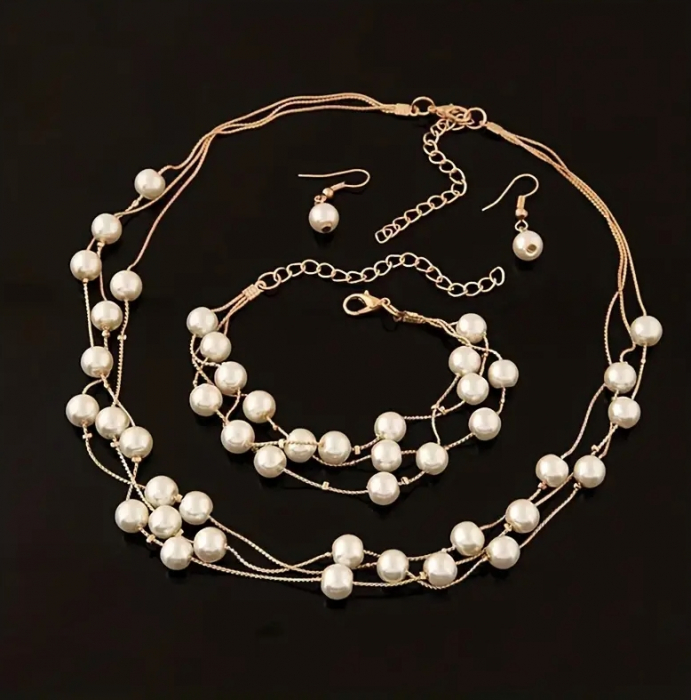 Set Cristina auriu [4]