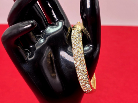 Cristale - Bratara Marcela aurie