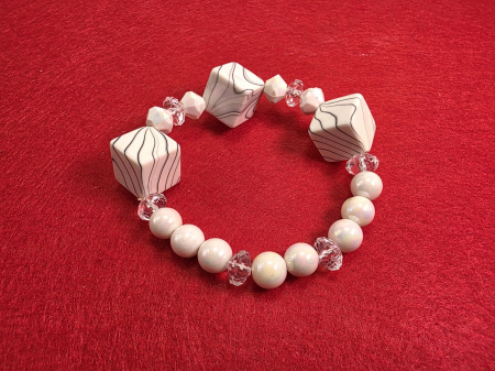 Variate - Bratara Rada alb