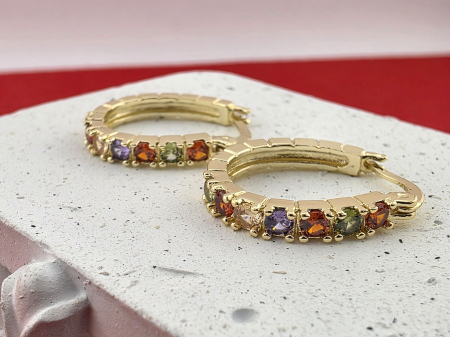 Placate cu aur - Cercei Adelina