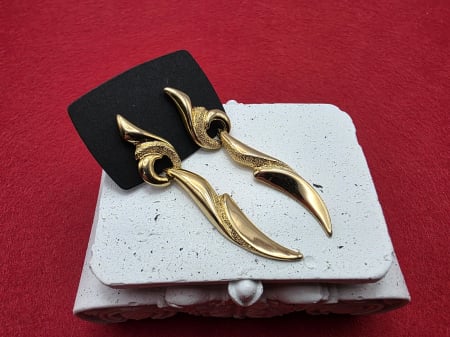 Unicate - Cercei Amalia aurii unicat