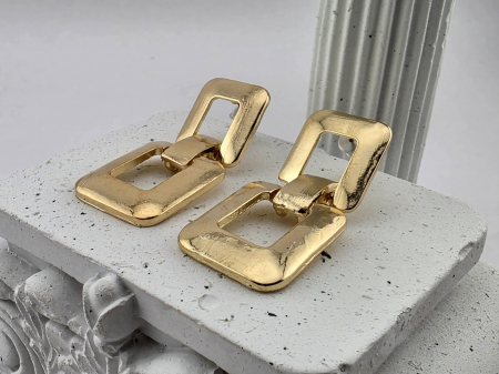 Toate bijuteriile - Cercei Aubree aurii