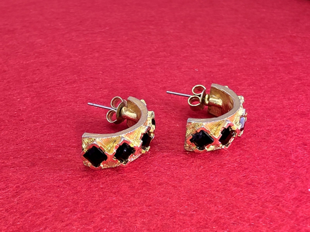 Cercei Sara aurii unicat [2]