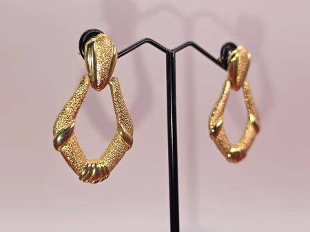 Cercei Brandusa aurii unicat [1]