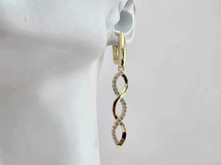 Placate cu aur - Cercei Catalina